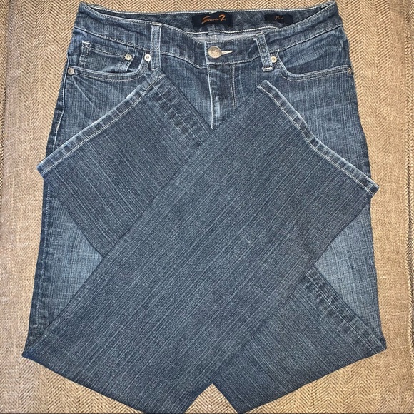 EUC Seven7 Flare Jeans Size 4. - Picture 2 of 9
